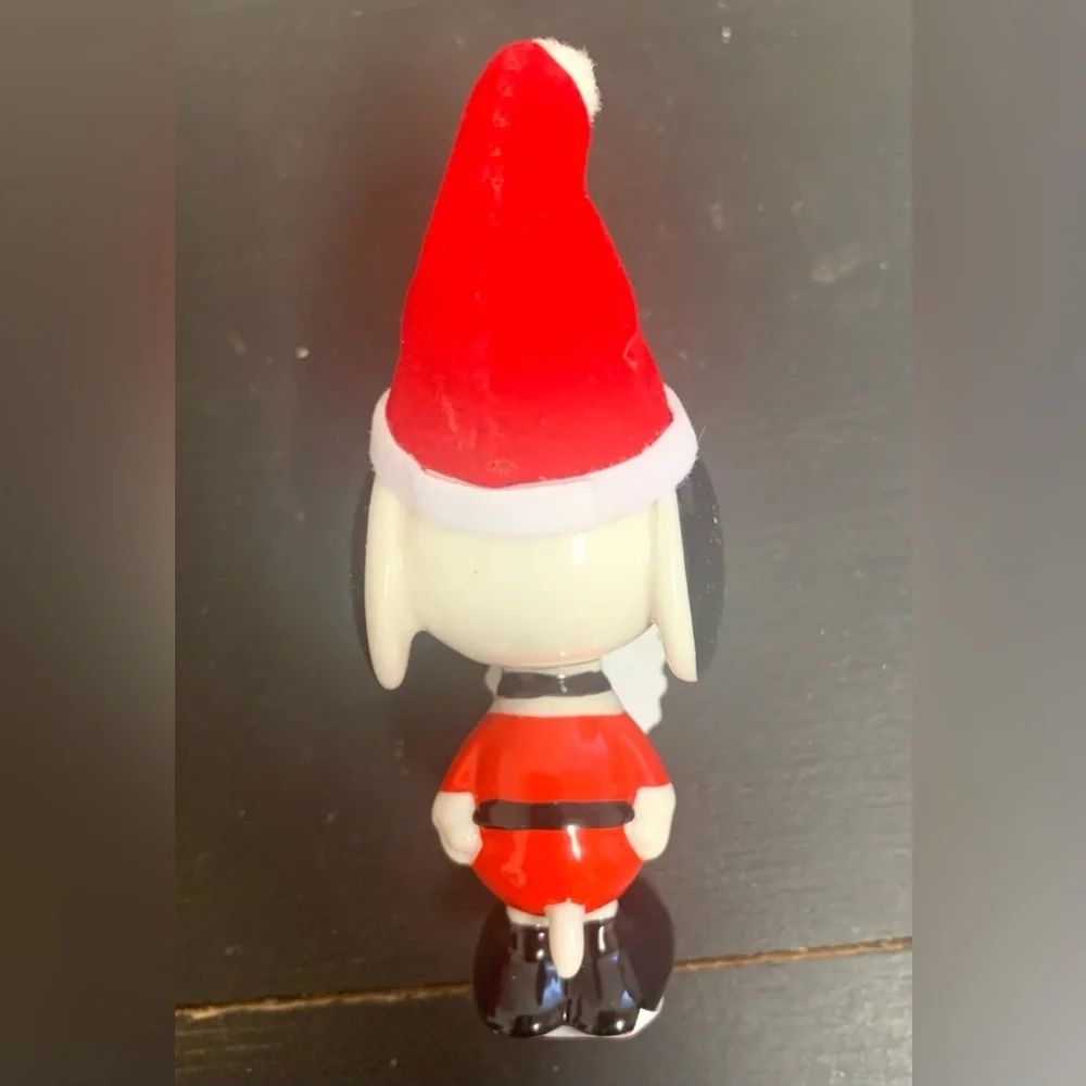 Department 56 Peanuts Santa Christmas Ornament - Red and White Vintage Snoopy